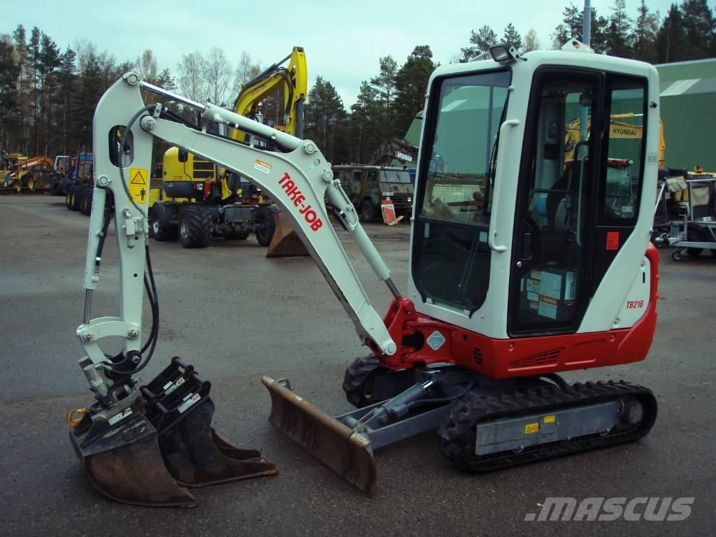 Takeuchi TB 216 Mini excavators < 7t (Mini diggers)