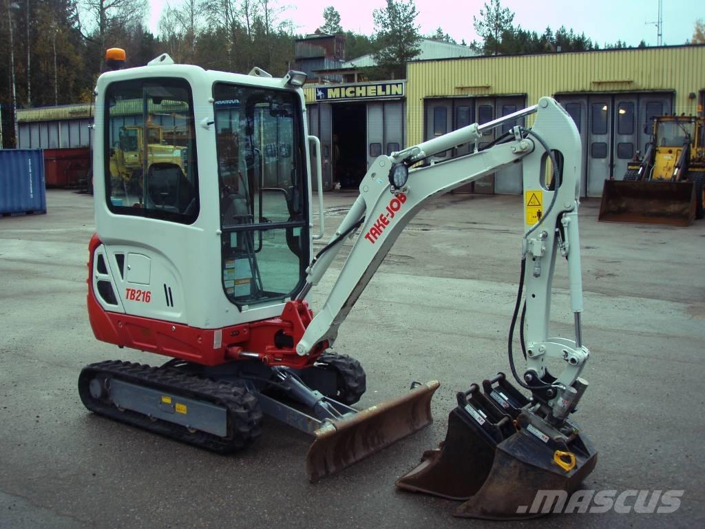 Takeuchi TB 216 Mini excavators < 7t (Mini diggers)