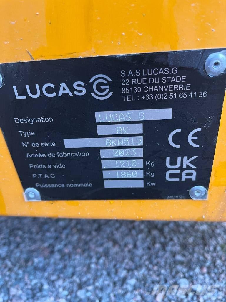 Lucas Raptor BK Bale shredders, cutters and unrollers