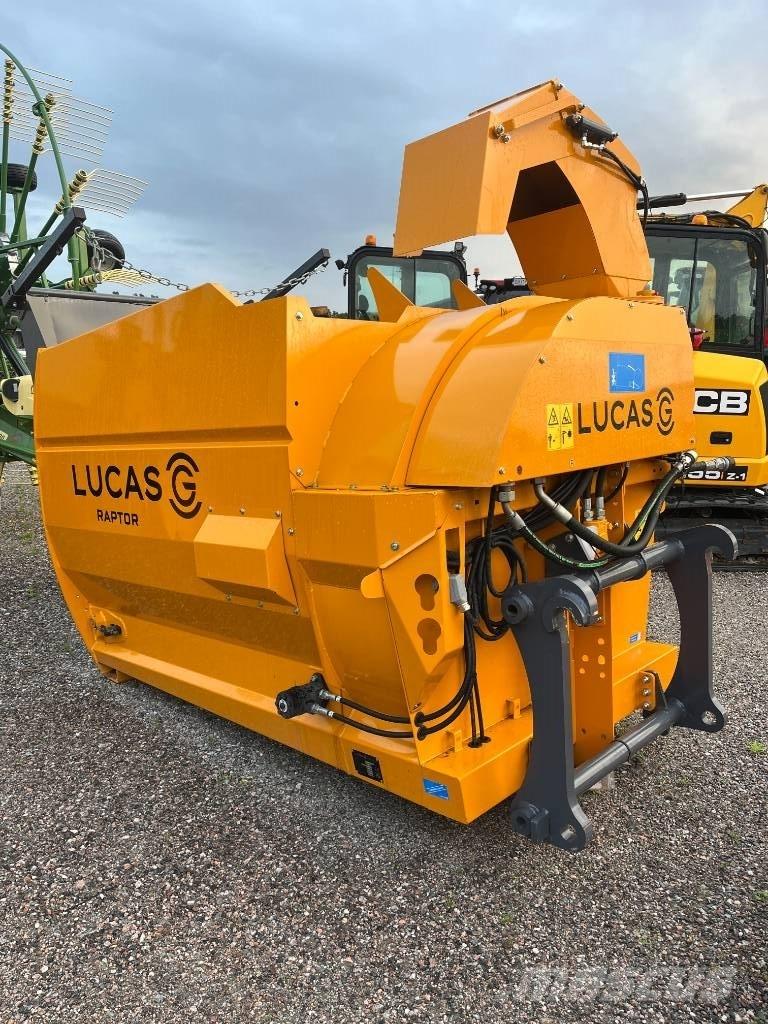 Lucas Raptor BK Bale shredders, cutters and unrollers
