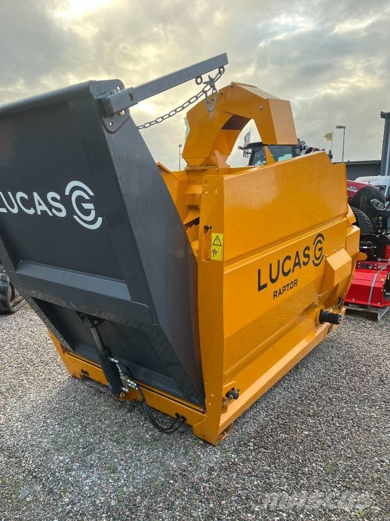 Lucas Raptor BK Bale shredders, cutters and unrollers