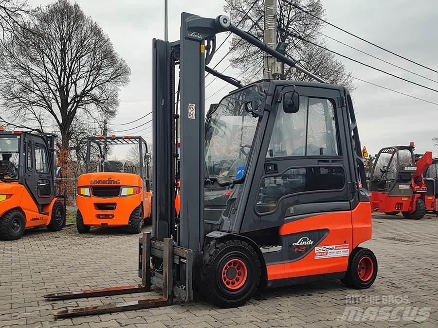 Linde E25-01 Electric forklift trucks