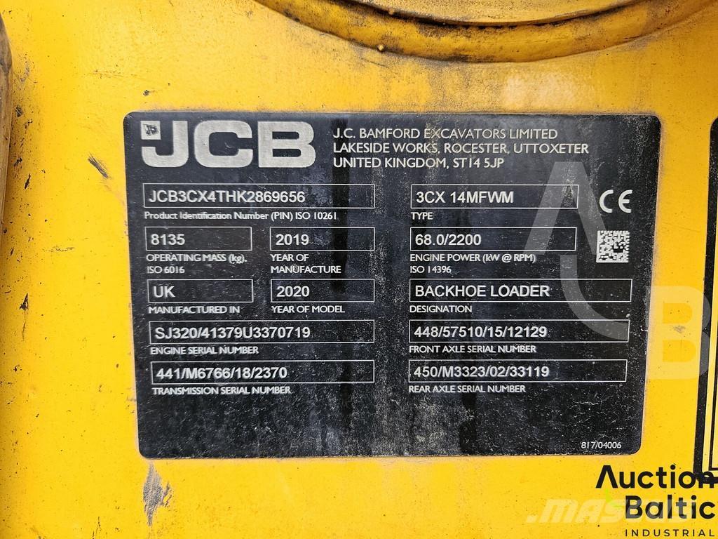 JCB 3 CX Backhoe