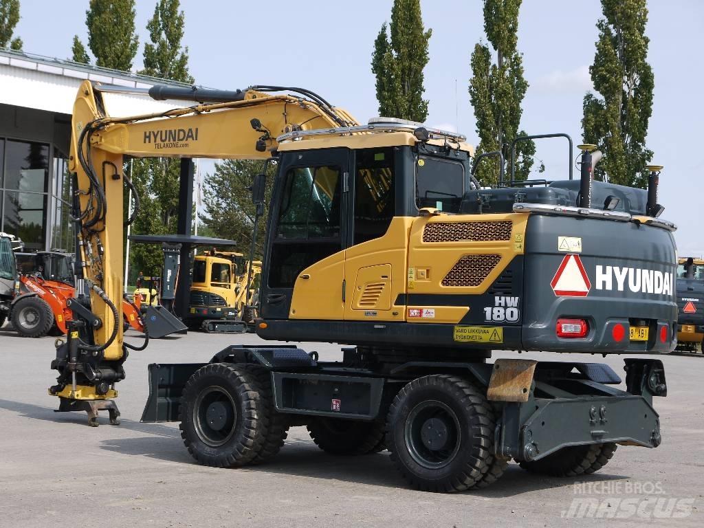 Hyundai HW 180 Wheeled excavators