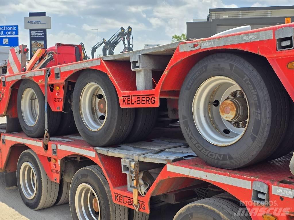 Kel-Berg 3 AS Flatbed/Dropside semi-trailers