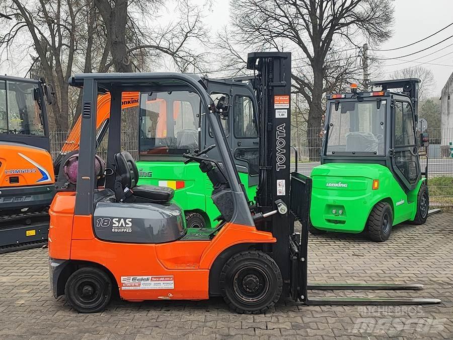 Toyota 42-7FGF18 LPG trucks