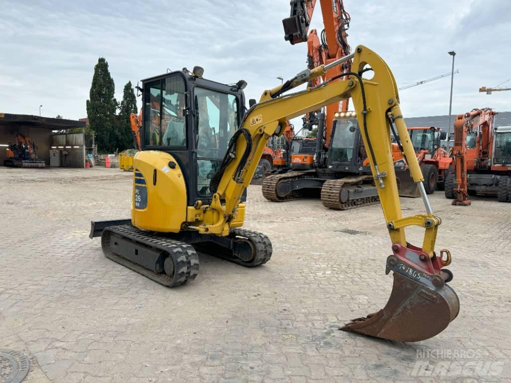 Komatsu PC26MR-3 Mini excavators < 7t (Mini diggers)