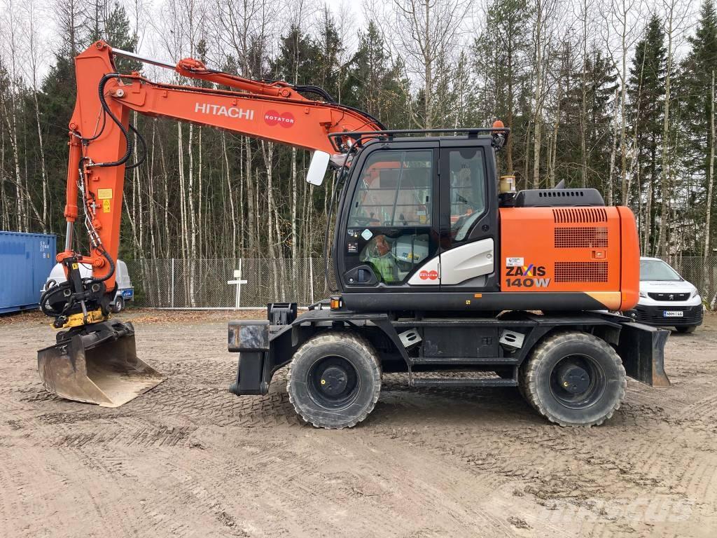 Hitachi ZX 140 W-5B Wheeled excavators