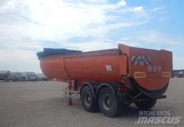  cleri-bennes sbhe Tipper semi-trailers