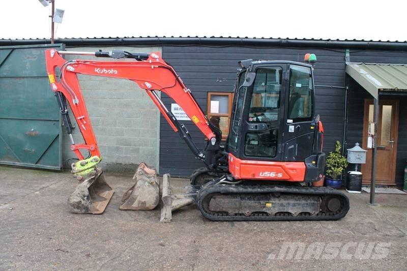 Kubota U 56-5 Mini excavators < 7t (Mini diggers)
