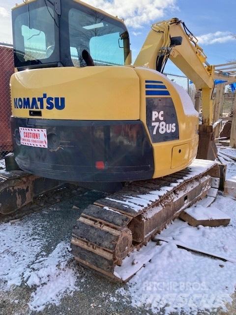 Komatsu PC 78 Crawler excavators