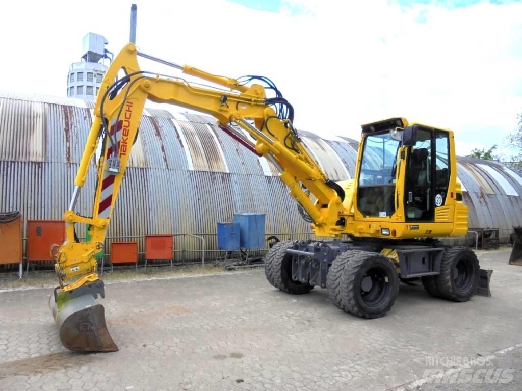 Takeuchi TB 295 W-2 Wheeled excavators