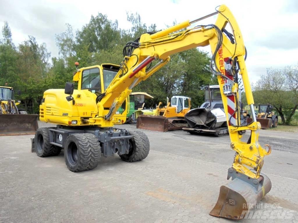 Takeuchi TB 295 W-2 Wheeled excavators