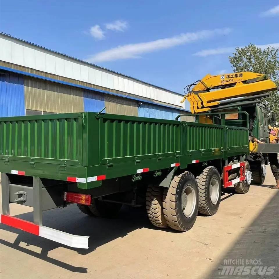 Howo 375 8x4 Truck mounted cranes