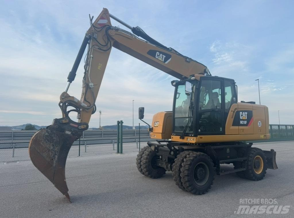 CAT M 318 F Wheeled excavators