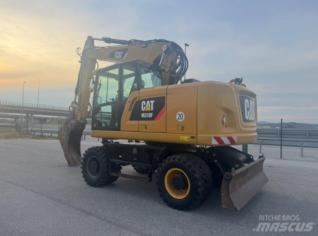 CAT M 318 F Wheeled excavators
