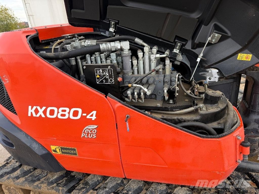 Kubota KX 080-4 Mini excavators < 7t (Mini diggers)