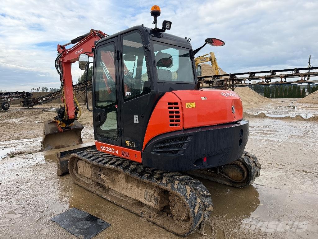 Kubota KX 080-4 Mini excavators < 7t (Mini diggers)