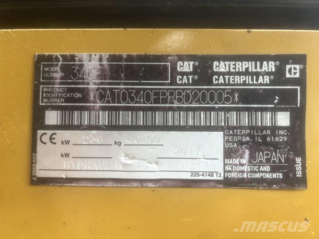 CAT 340 UHD Crawler excavators