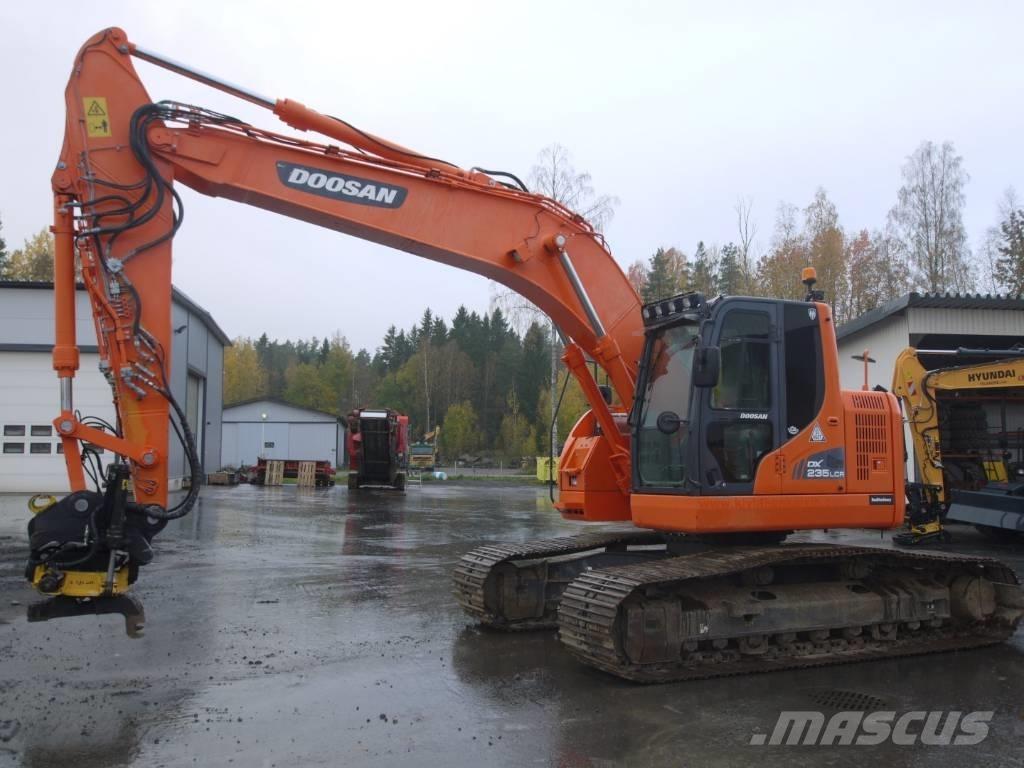 Doosan DX 235 LCR Crawler excavators