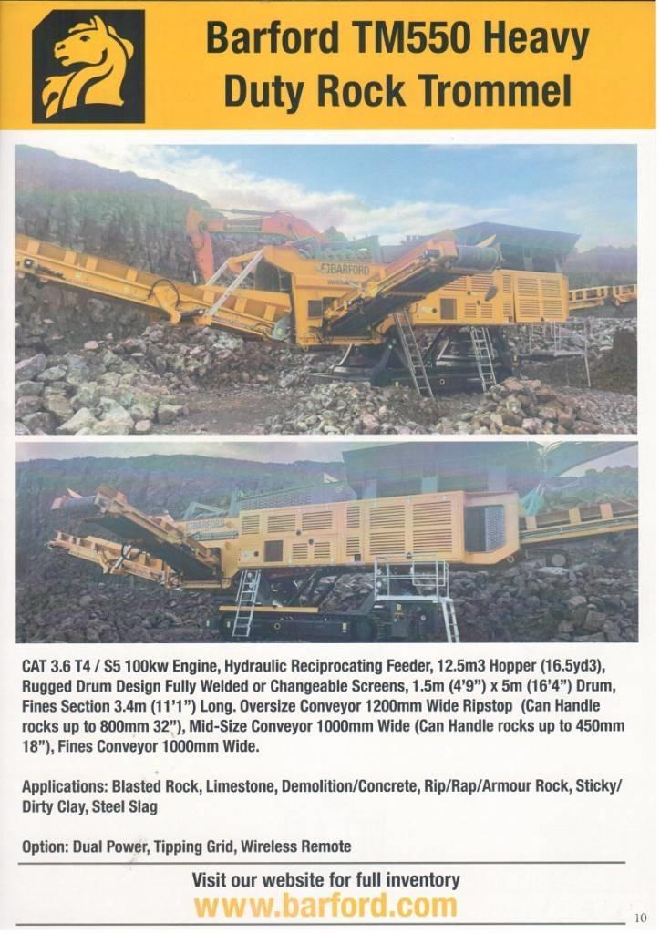 Barford TM550 Screeners