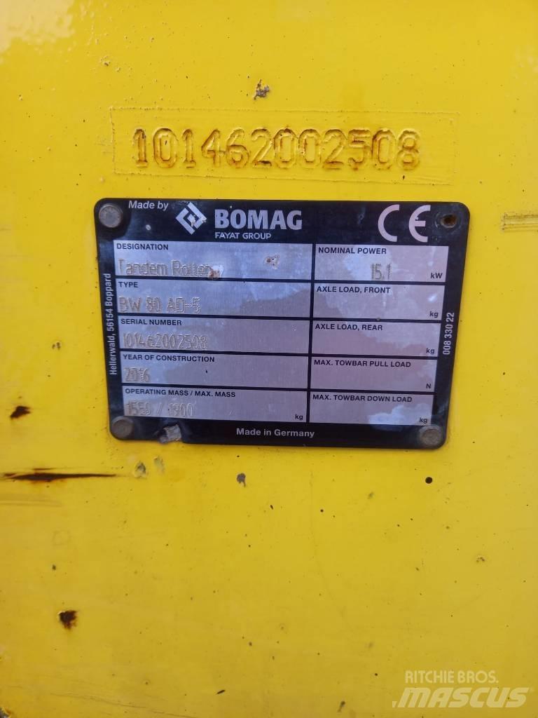 Bomag BW 80 AD-5 Twin drum rollers