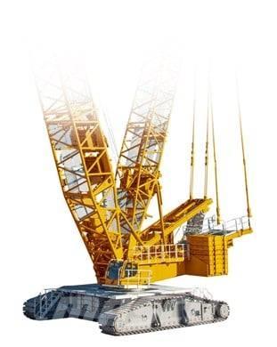 Liebherr LR1750-2 Track mounted cranes