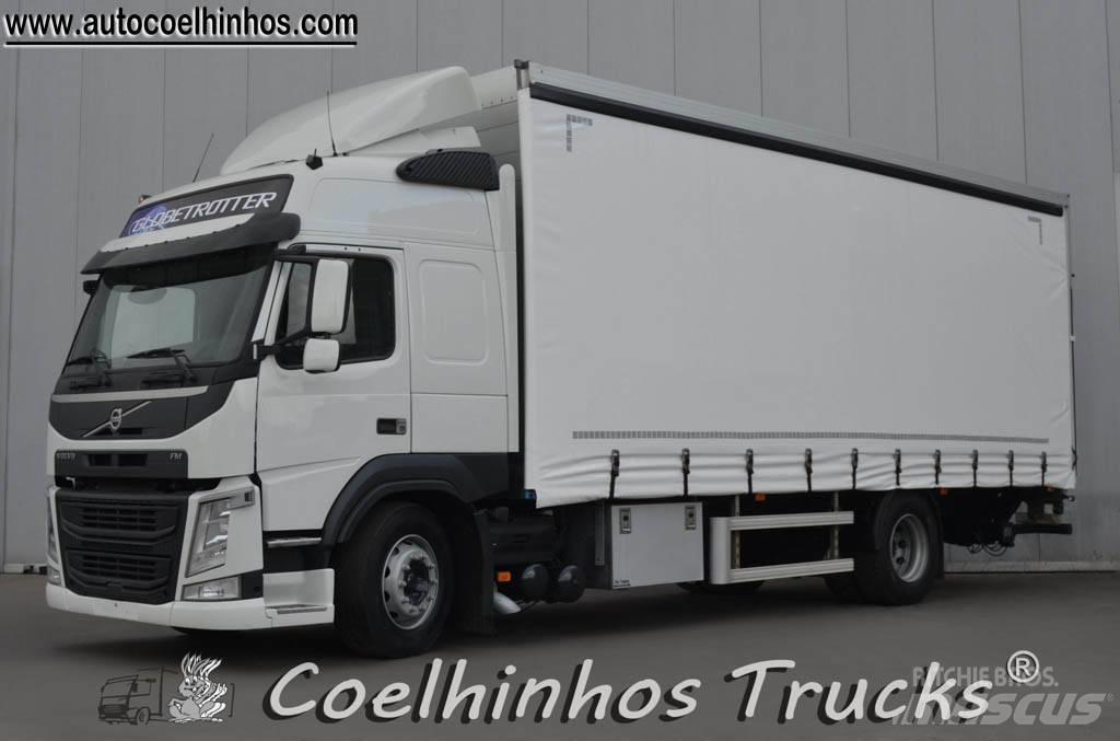 Volvo FM 410 Curtain sider trucks