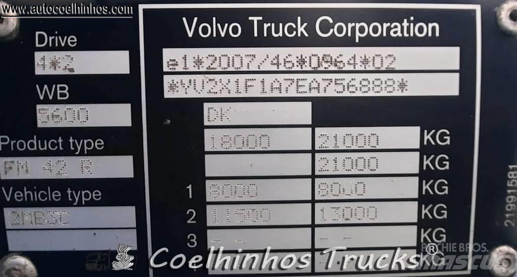 Volvo FM 410 Curtain sider trucks