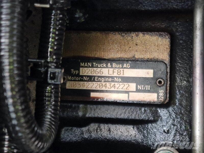 MAN D2066 LF81 Engines