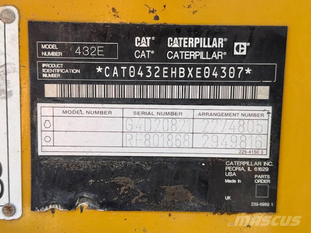 CAT 432 E Backhoe