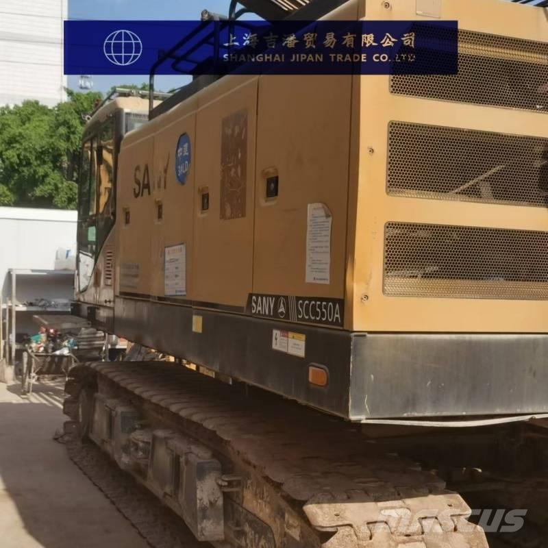 Sany SCC550A Track mounted cranes