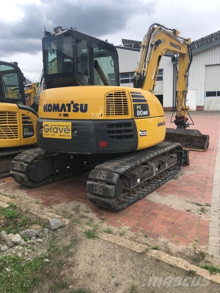 Komatsu PC80MR-3 Mini excavators  7t - 12t