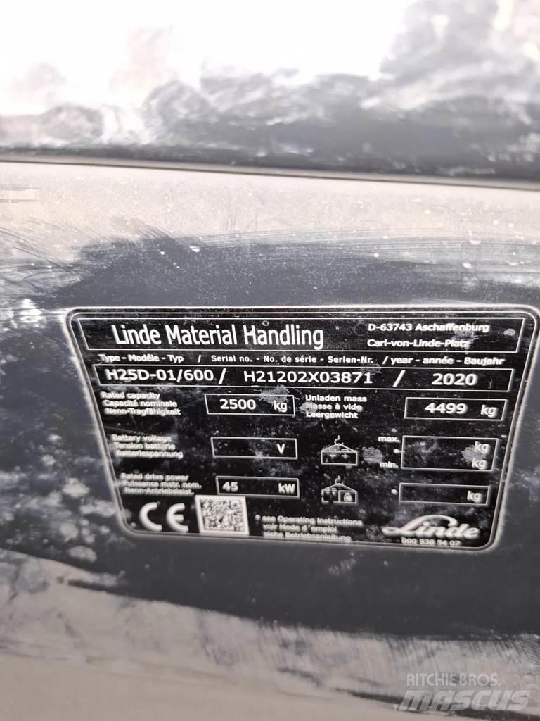 Linde H25D-600 Diesel trucks