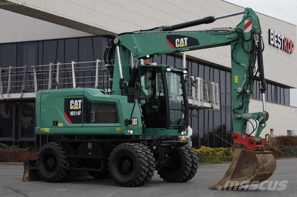 CAT M 314 F Wheeled excavators