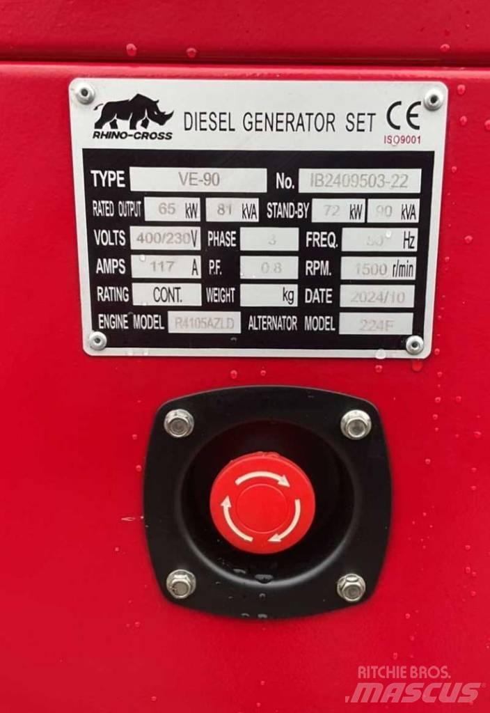 Rhino CROSS 90 KVA Diesel Generators