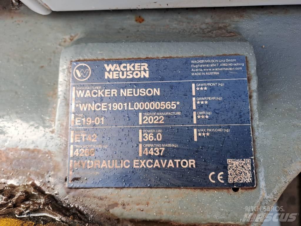 Wacker Neuson ET42 Crawler excavators