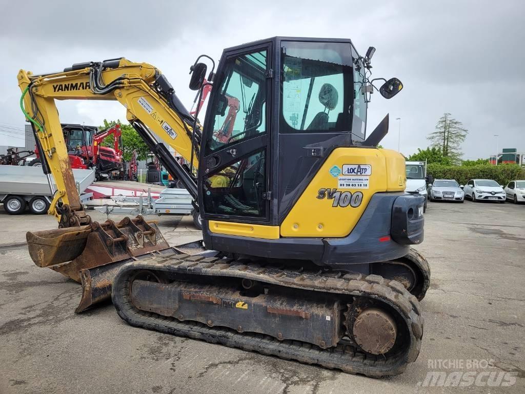 Yanmar SV100-2PB Mini excavators  7t - 12t