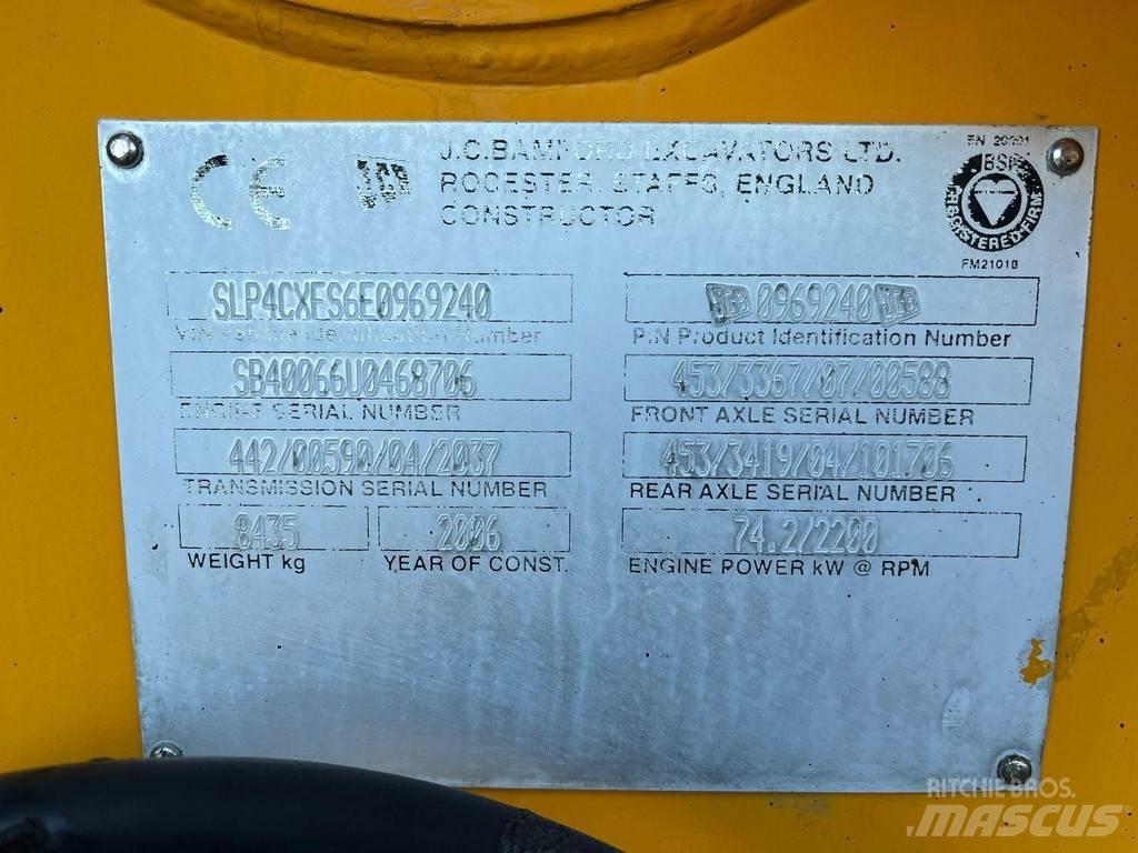 JCB 4 CX 4x4 Backhoe