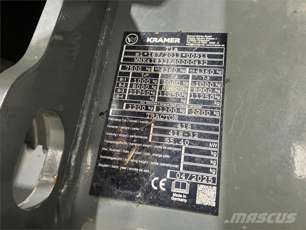 Kramer KT276 Telehandlers