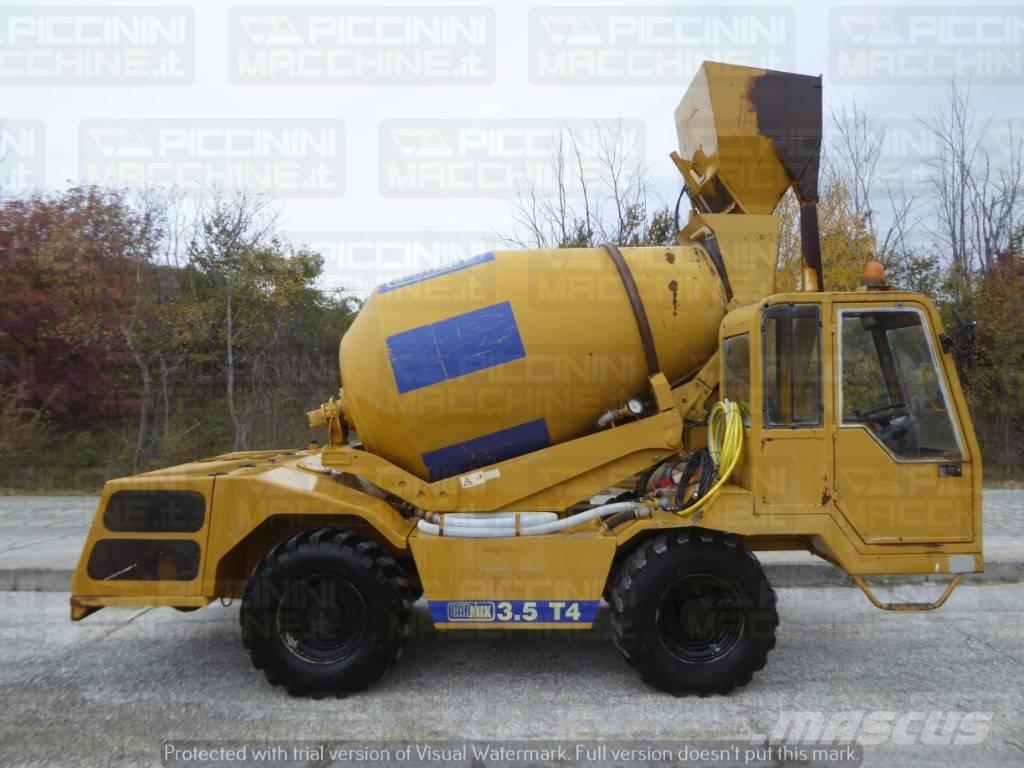 Carmix 3.5T4 Concrete/mortar mixers