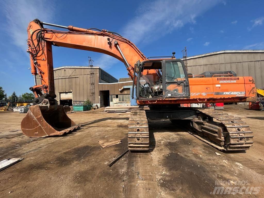Doosan DX 480 LC Crawler excavators