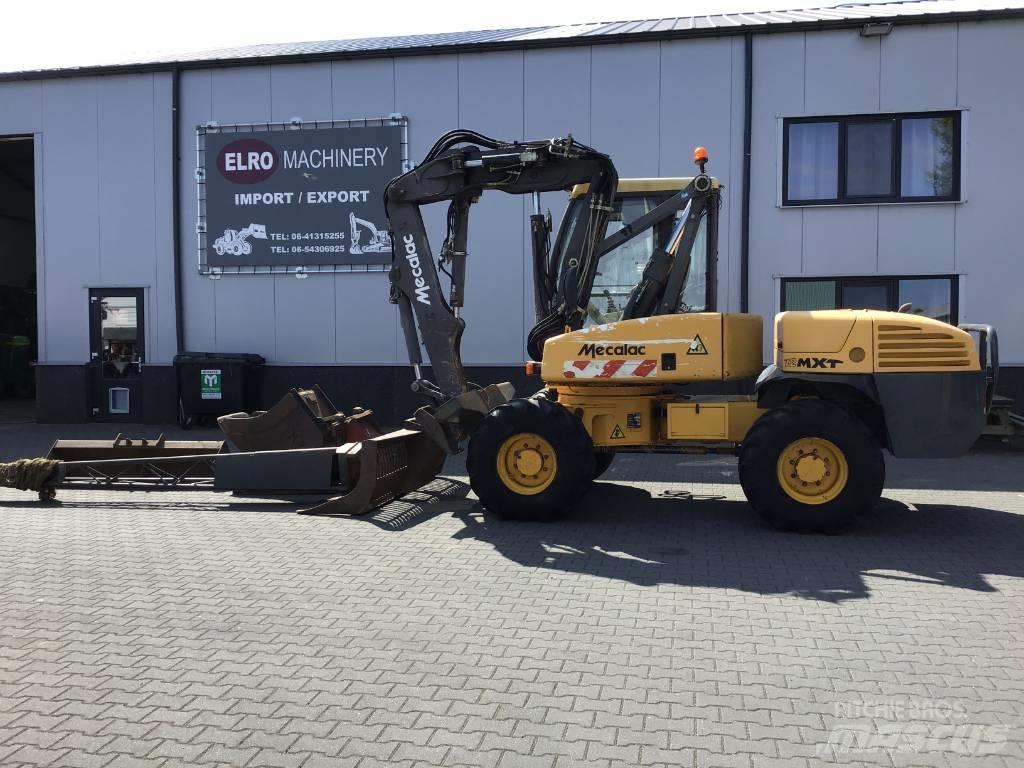 Mecalac 12 MXT Wheeled excavators