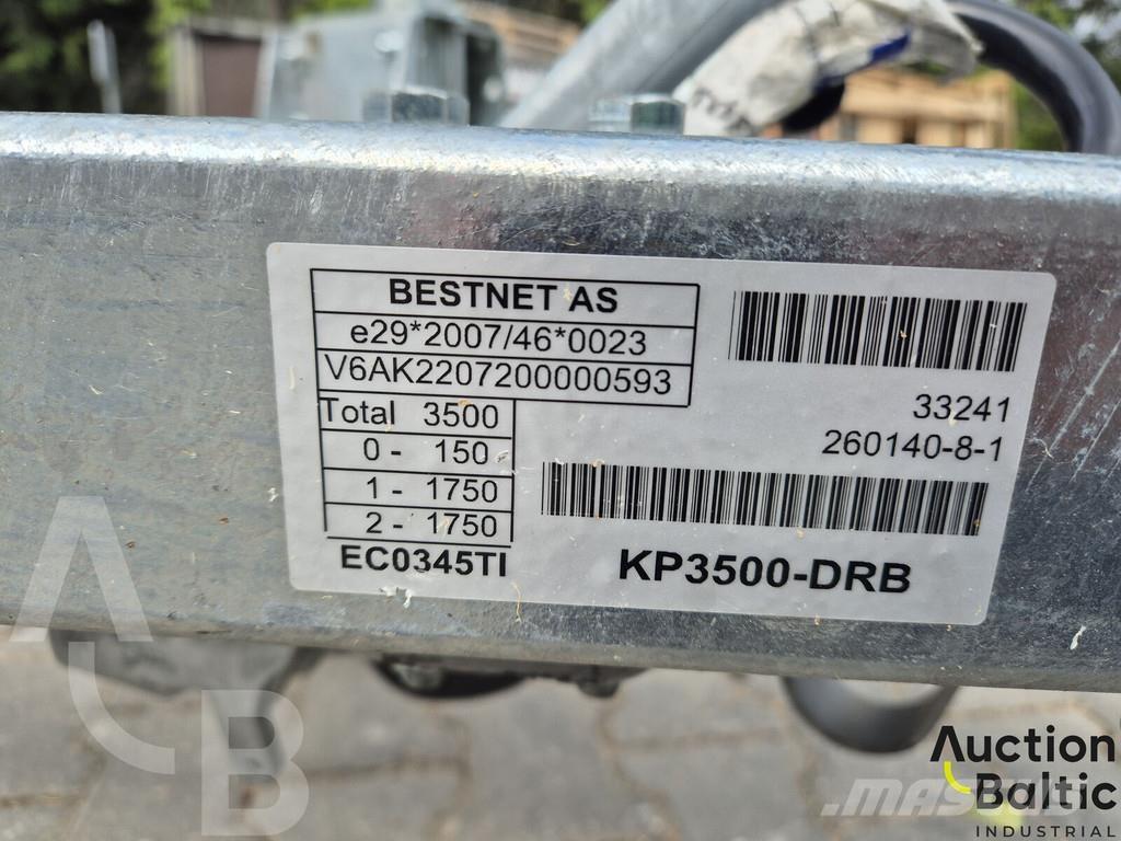  Tiki KP3500-DRB Curtain sider semi-trailers