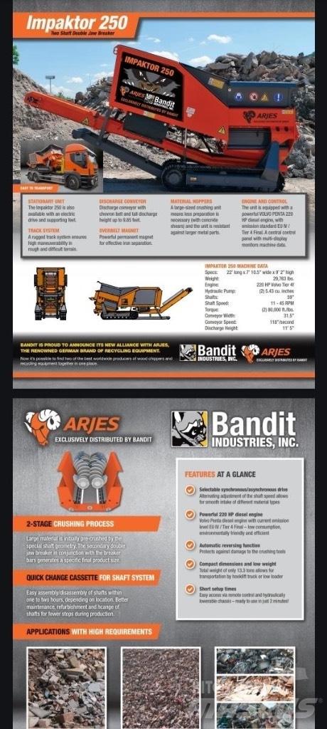 Arjes Impaktor 250 Crushers