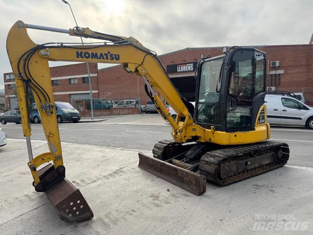 Komatsu PC 55 MR Crawler excavators