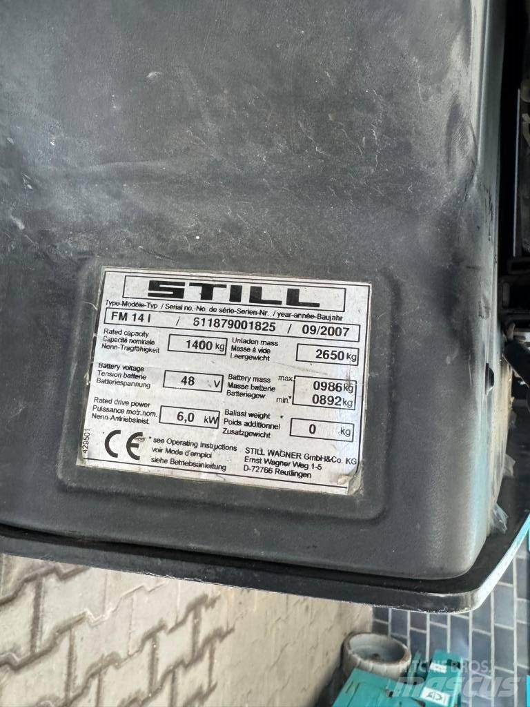 Still FM 14 l Reach truck