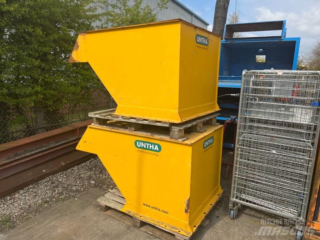 Untha RS50 Feed Hood Waste / recycling & quarry spare parts