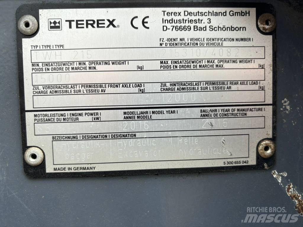 Terex TWH215 Waste sorting equipment