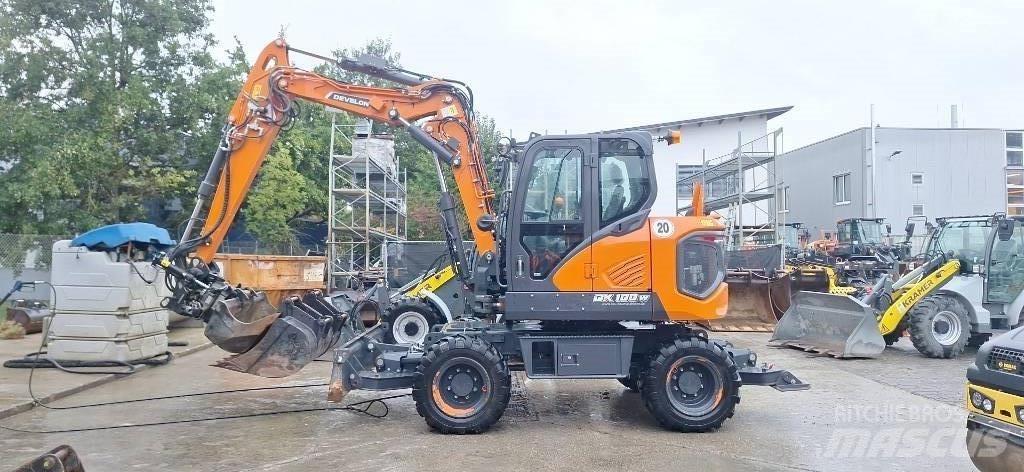 Doosan DX 100 W-7 Wheeled excavators